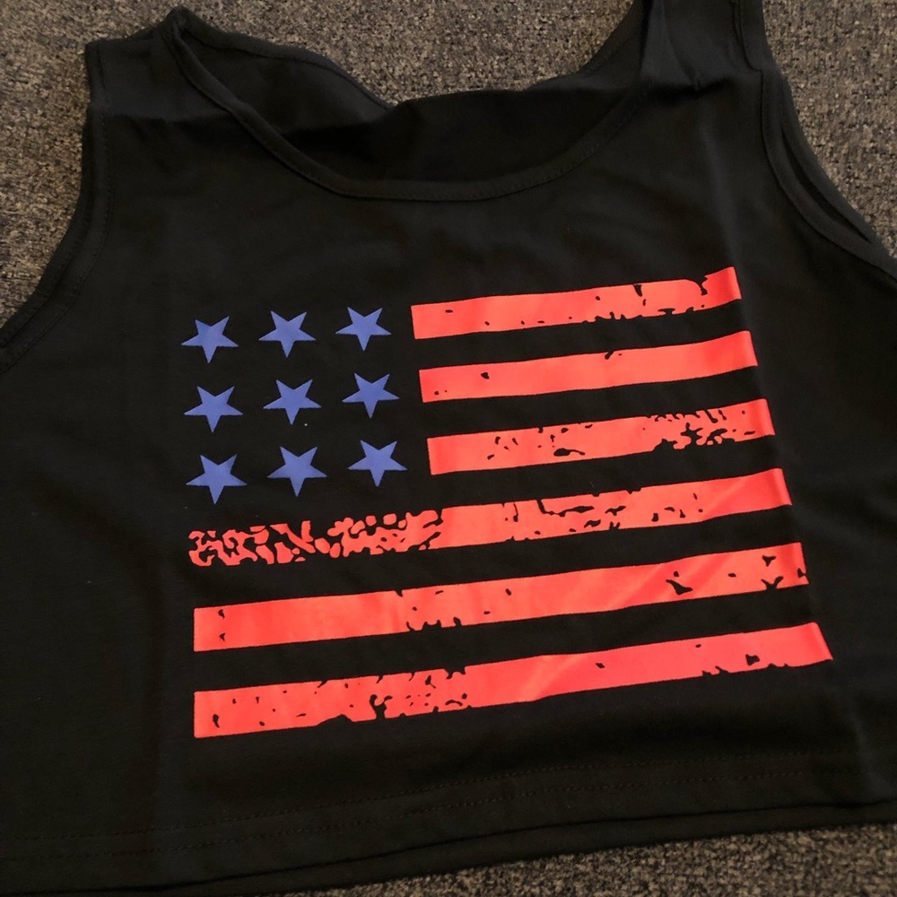USA Crop Top